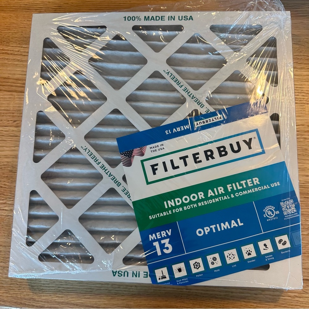 MERV 13 Indoor Air Filter (2)